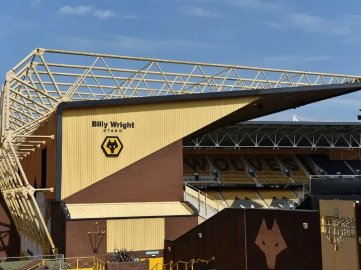 Football stadium stand exterior (Wolverhampton &ndash; Molineux Stadium)
