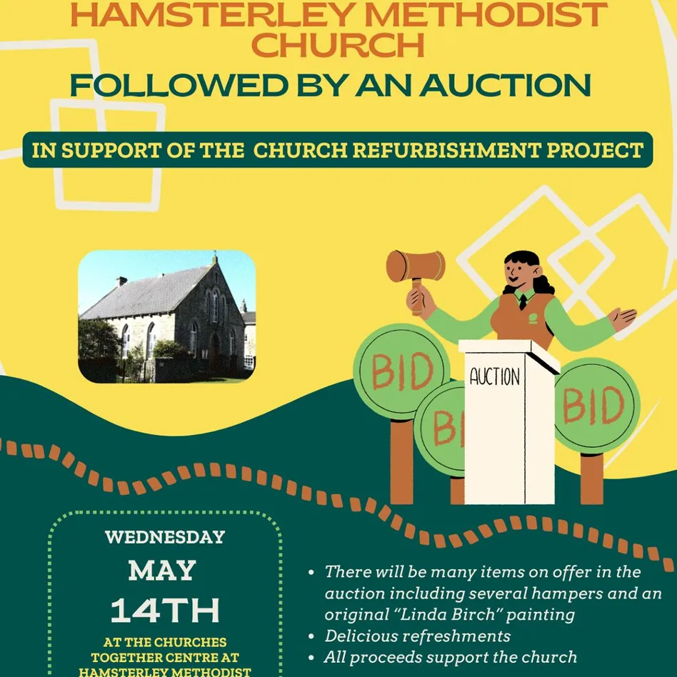 History of Hamsterley and Auction 14