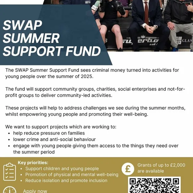 CP&CC Swap Summer Scheme