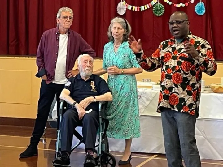 Rev George and Frank