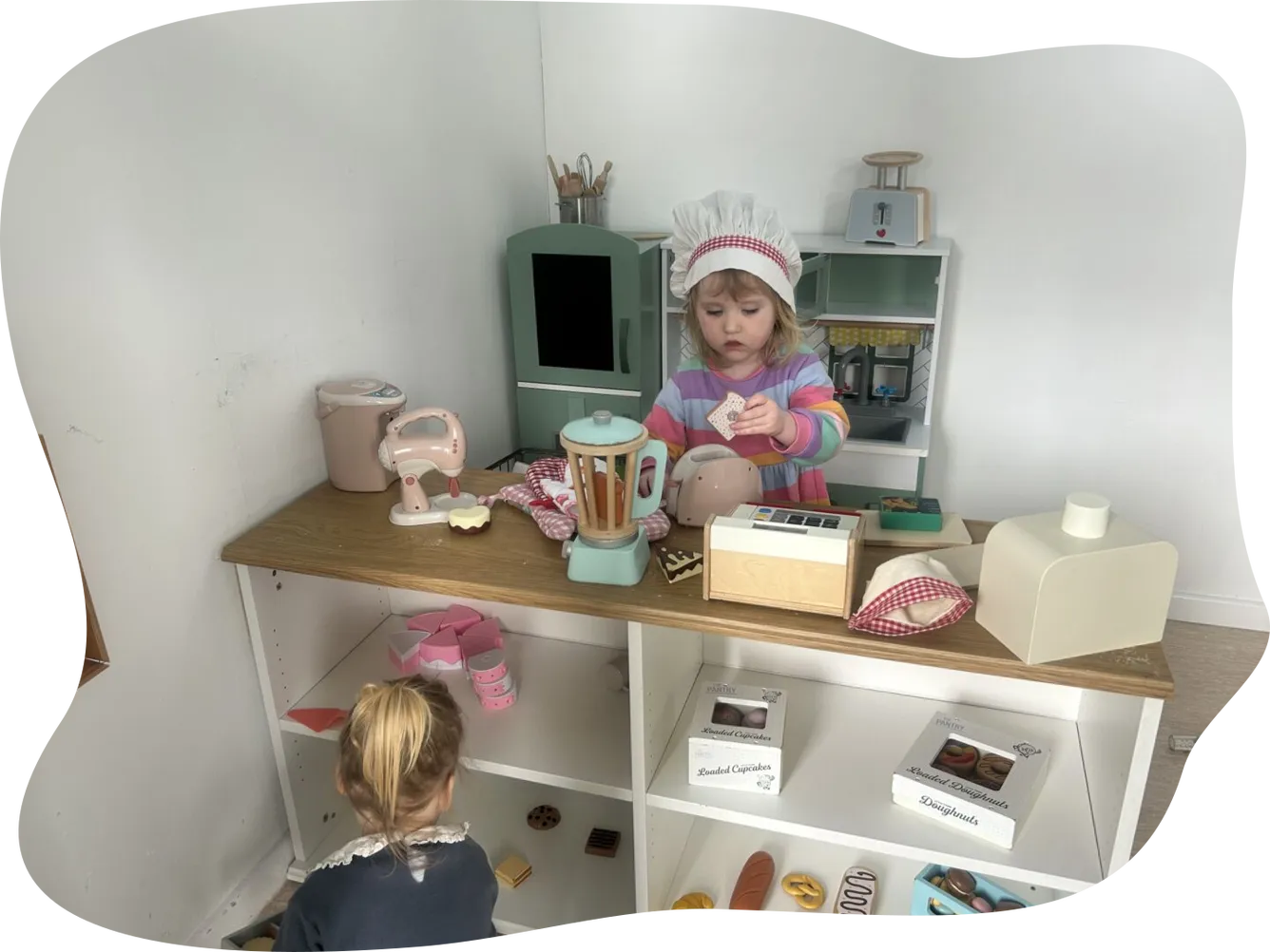 Child Playing in Activity Room