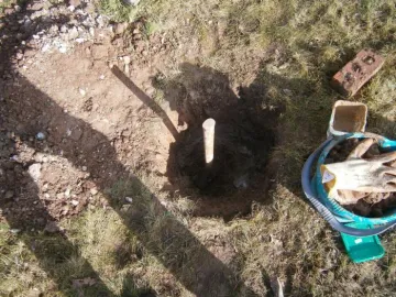 Breakthrough Of The Concrete Layer