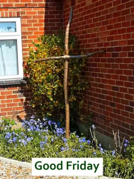 Debbie – Good Friday Cross – Labelled