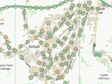 Cwac Gully Map Pic