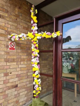 Cantley Easter Cross in place 2025