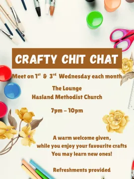 Crafty Chit Chat, Hasland