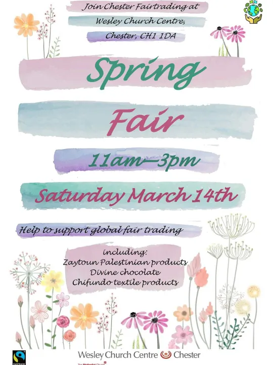 Wesley Spring Fair March 14