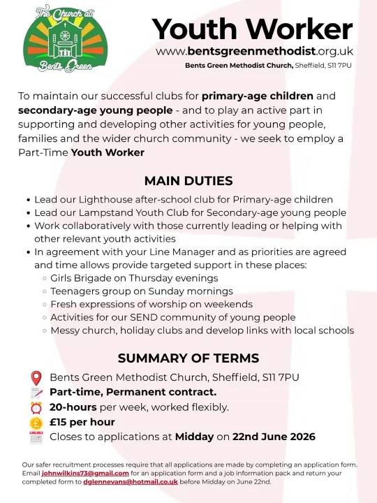 Sheffield Circuit &ndash; Smd-Ja1-Smc-Bgmc-Youth Worker