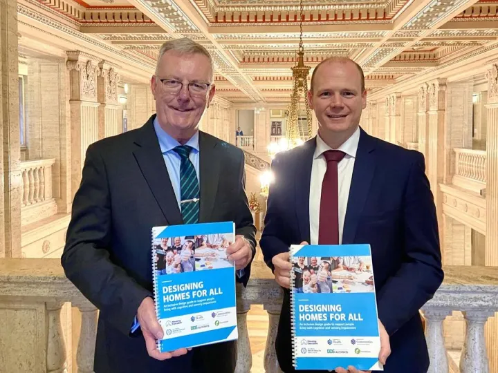 Health Minister Mike Nesbitt and Communities Minis