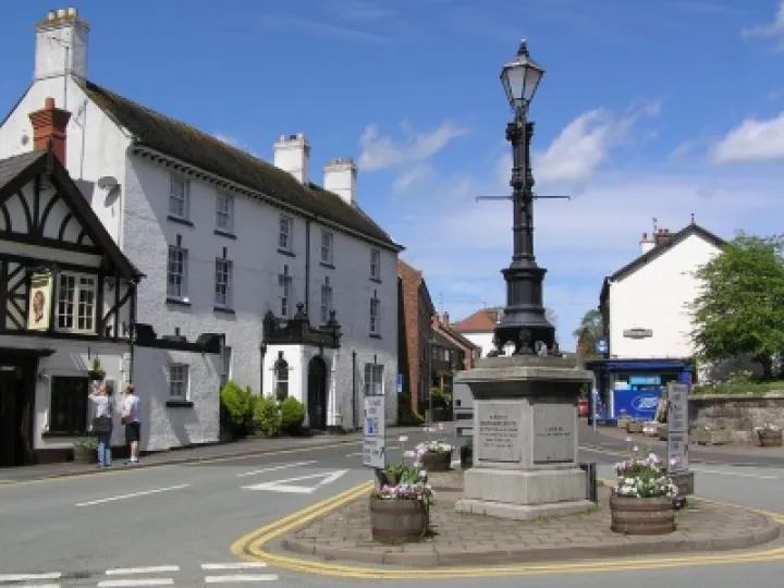 Memorial in Audlem Square