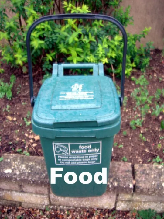 Waste Bin &ndash; Food 01