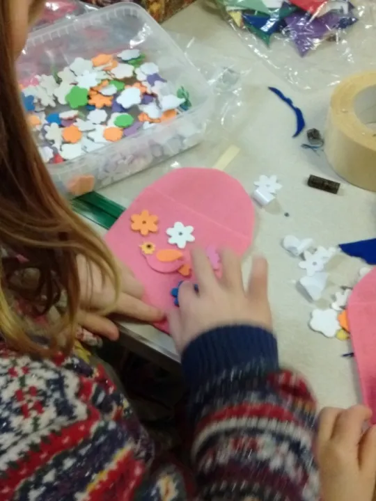 Messy Church &ndash; craft always an important part