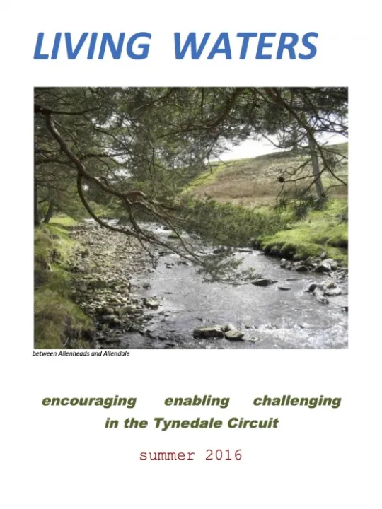 Living Waters Front Page