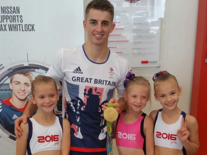 MaxWhitlock & YoungGymnasts