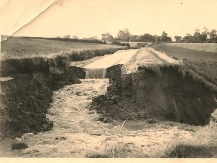 Church Minshull Breach 1958