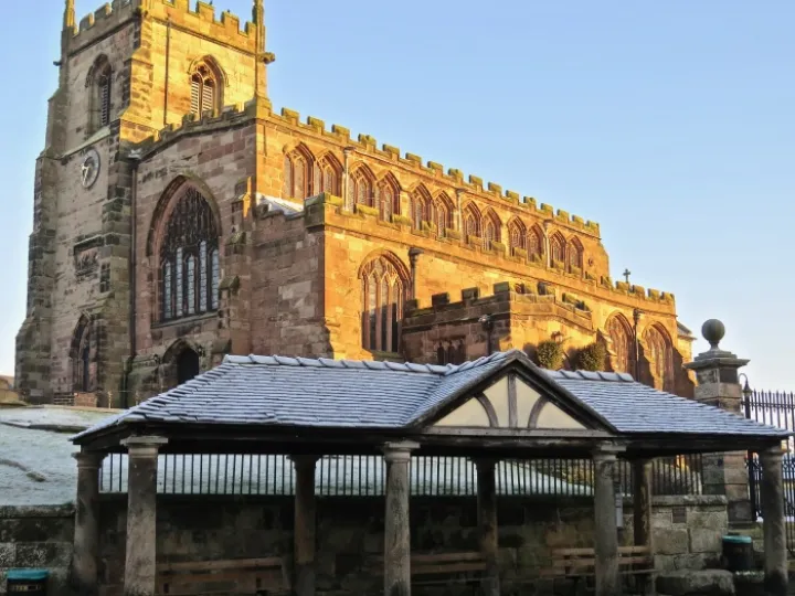 St.James Church on a Frosty Morning