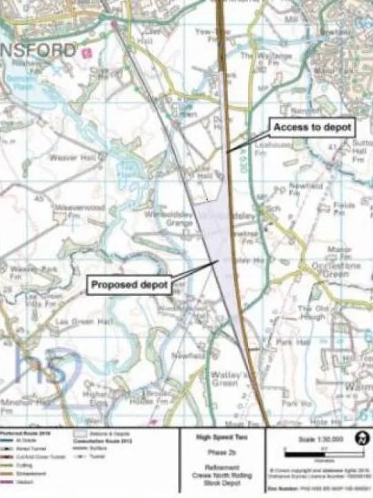 HS2 North Crewe Rail Depot