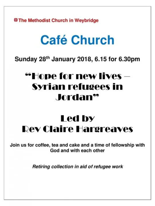 Weybridge Cafe Church