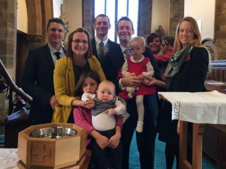 St Giles baptism