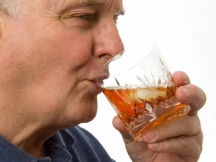 Elderly Drinker 01