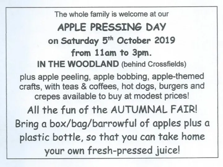 Apple Pressing Poster 2019 PhotoScan