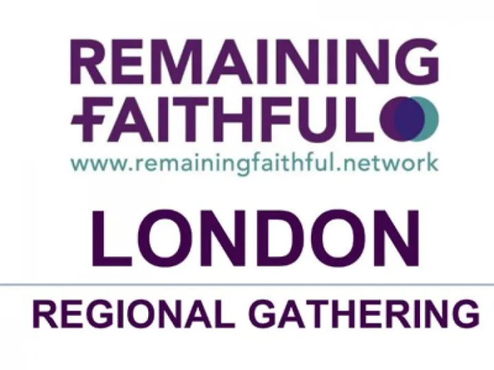 Regional Gathering Poster Central Hall Westminster