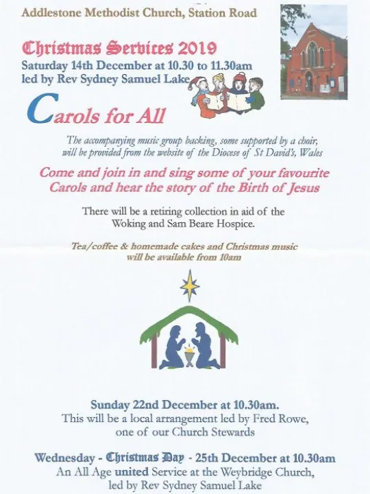 Christmas Services 2019