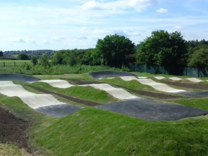 Burnwood school pump track