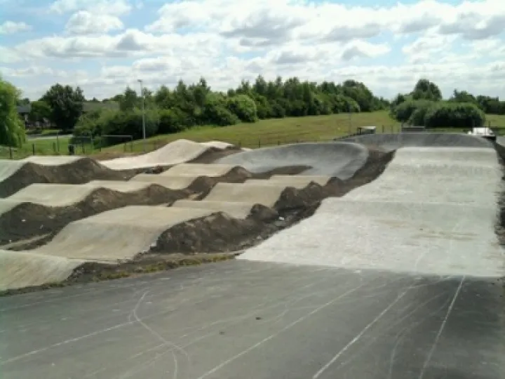Winsford BMX Track Cheshire long view