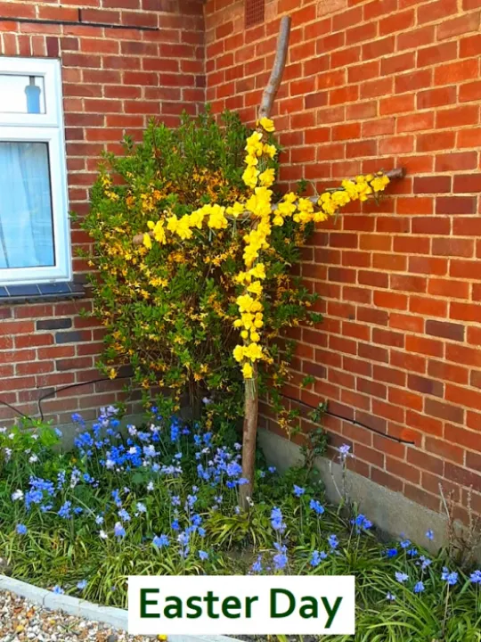 Debbie &ndash; Easter Cross &ndash; Labelled