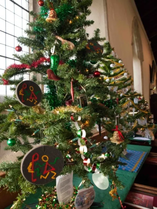 Haddenham Xmas Tree Festival 05