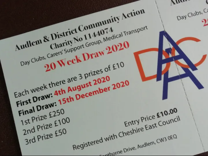 ADCA 20-week draw tickets