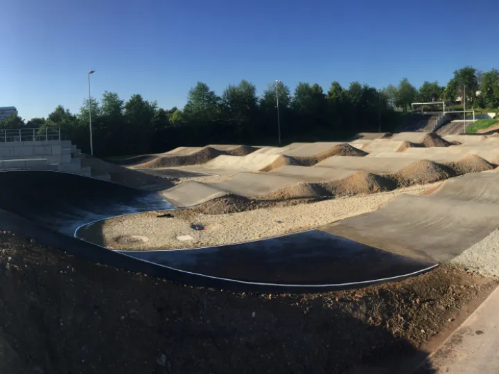 Stuttgart SX BMX track bends
