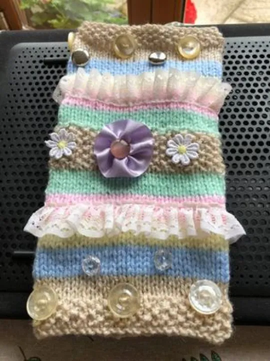 Image: 2021-96-29 Jill Bunney twiddle muff