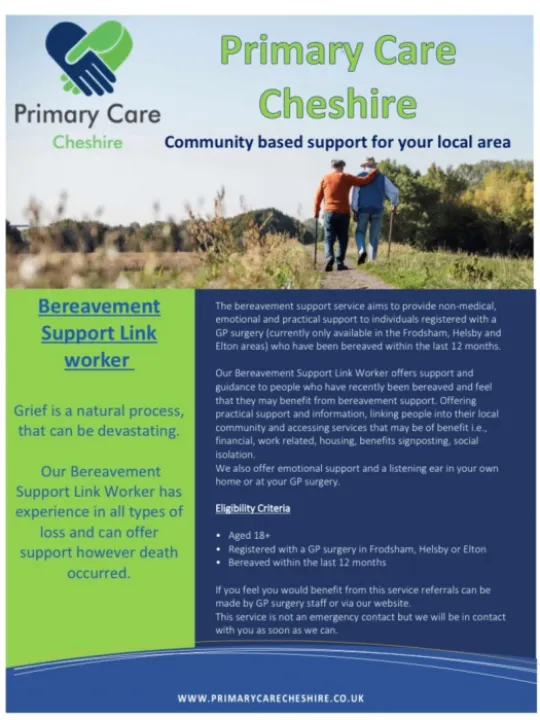 Bereavement counciling