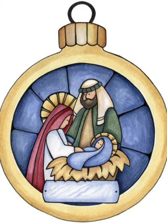 Nativity Bauble