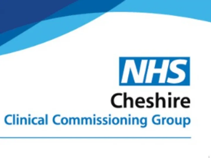 nhs cheshire ccg