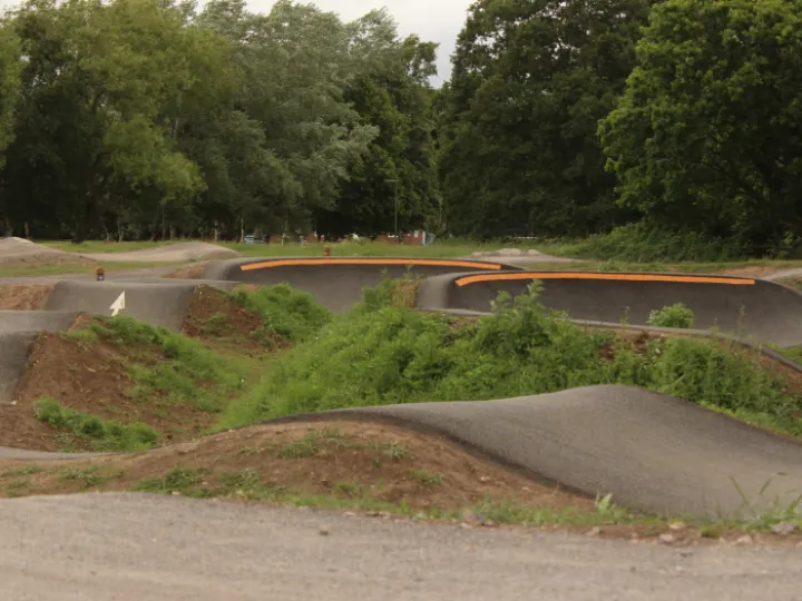 Goldsworth Park pump track 12