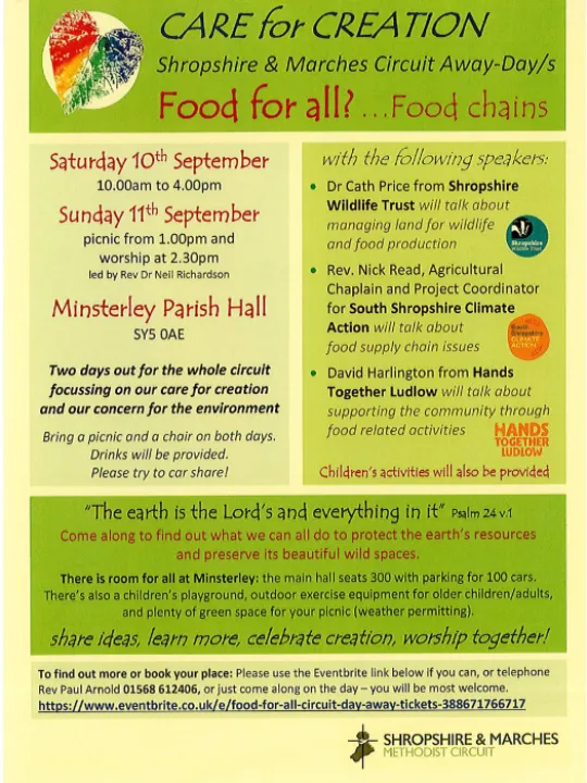 Care of Creation poster