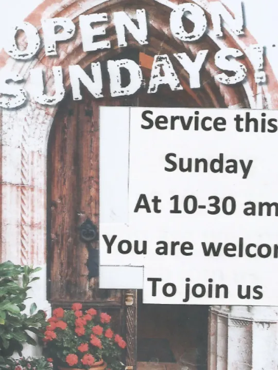 Open on Sundays!