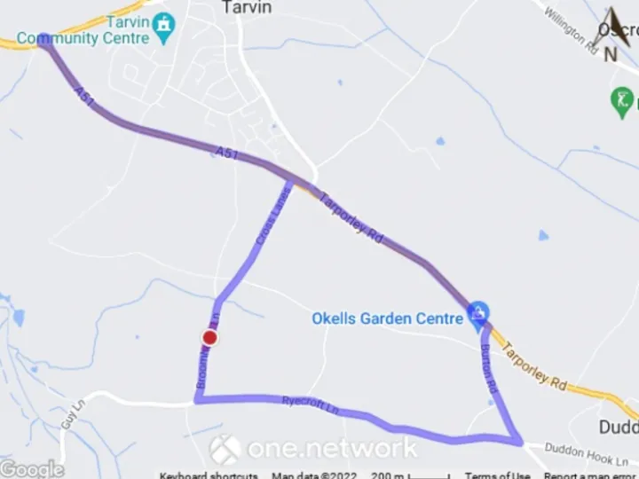 Broomheath lane Road closure