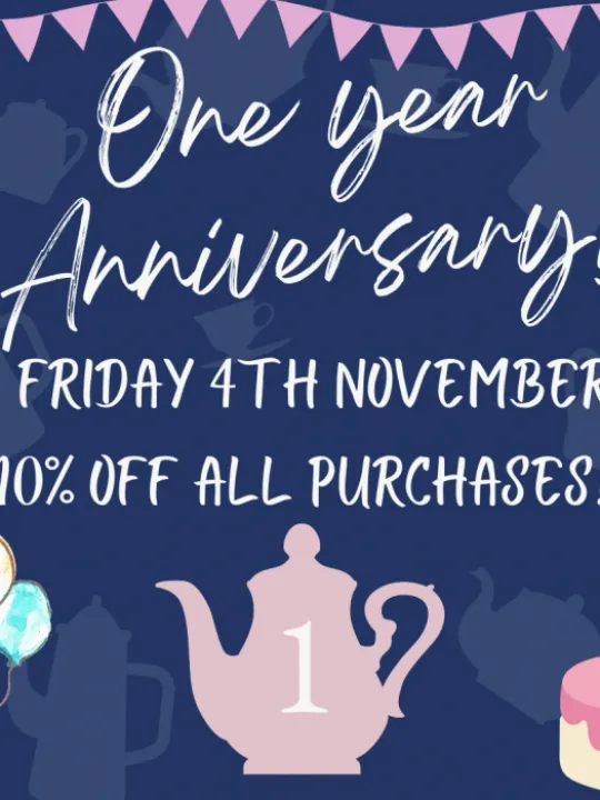 Tea Rooms anniversary