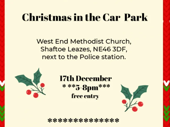 Christmas in Car Park Leaflet