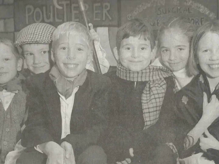 TPS Cast of Christmas Carol Jan 1997 PhotoScan