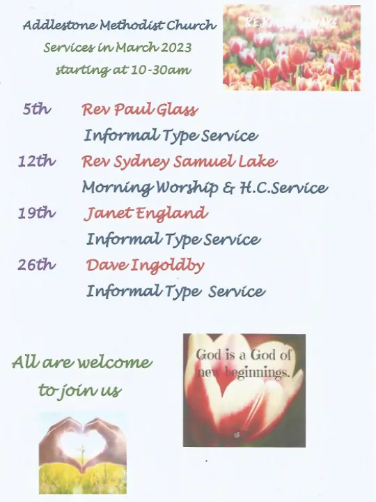 Sunday Service March 20243