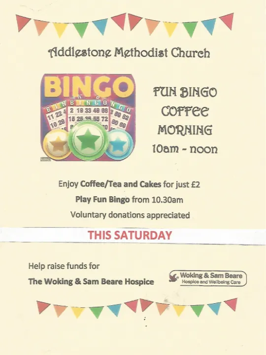 Fun Bingo This Saturday