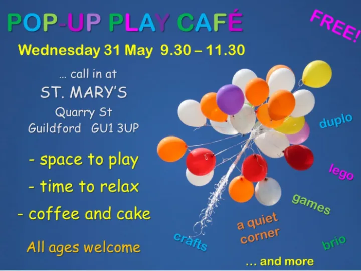 Play Cafe May 2023