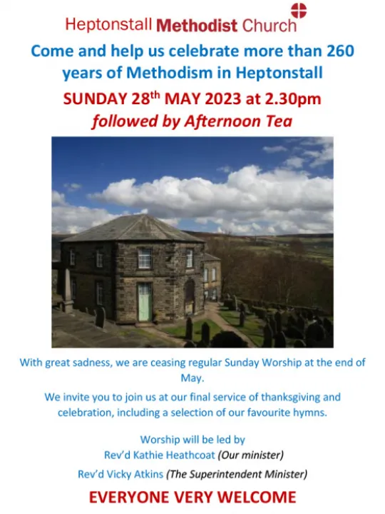Final Service  at Heptonstall