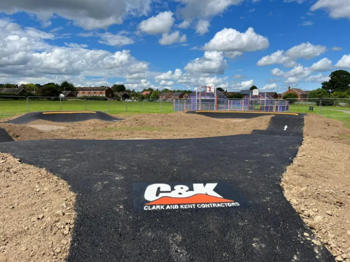 Kynaston Road Pump Track Shrewsbury 00