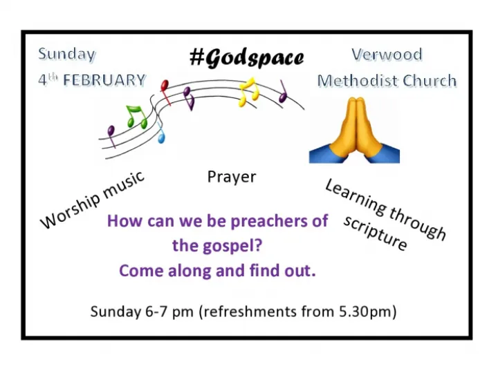 Godspace Poster &ndash; Feb 2024